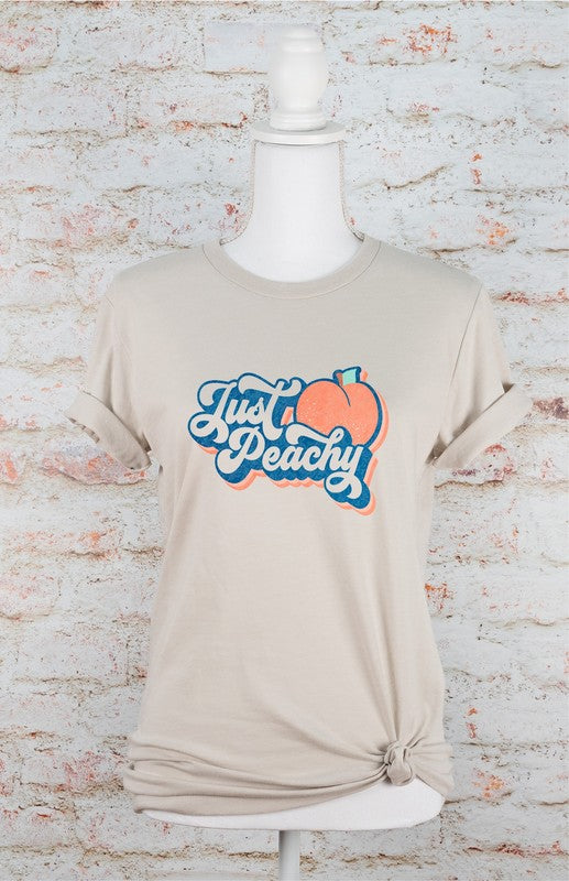 Just Peachy Softstyle Tee Coco’s Tee Boutique