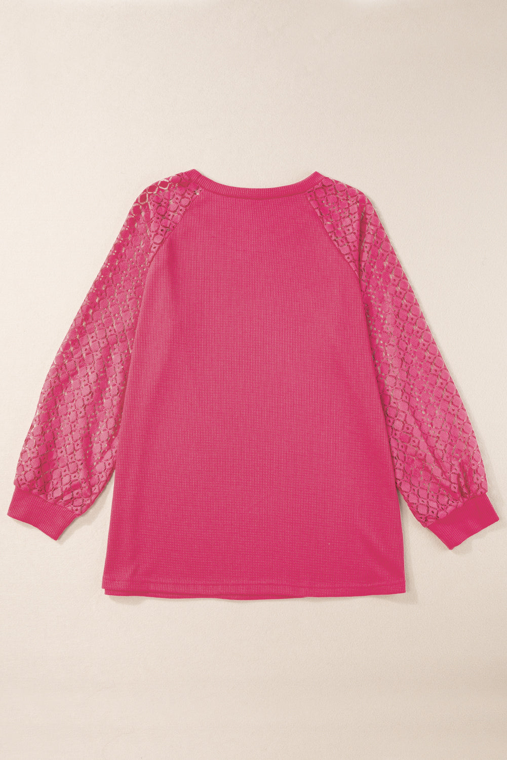 Strawberry pink plus size top