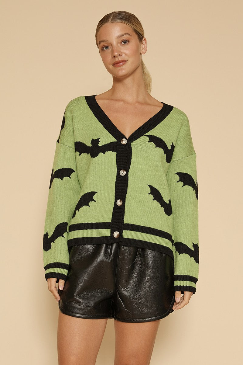 Halloween knit cardigans Miss Sparkling