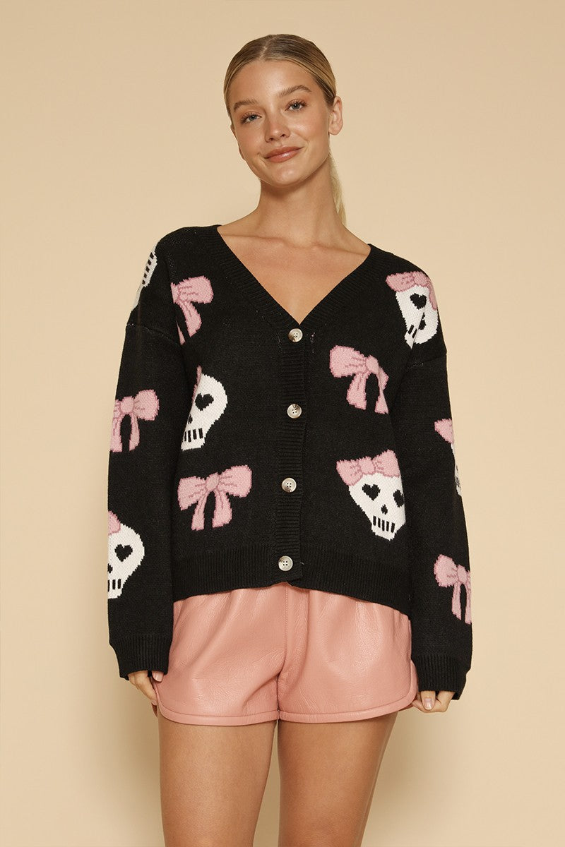 Halloween knit cardigans Miss Sparkling