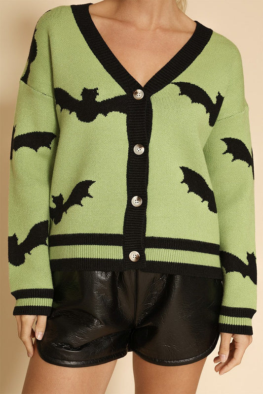 Halloween knit cardigans Miss Sparkling