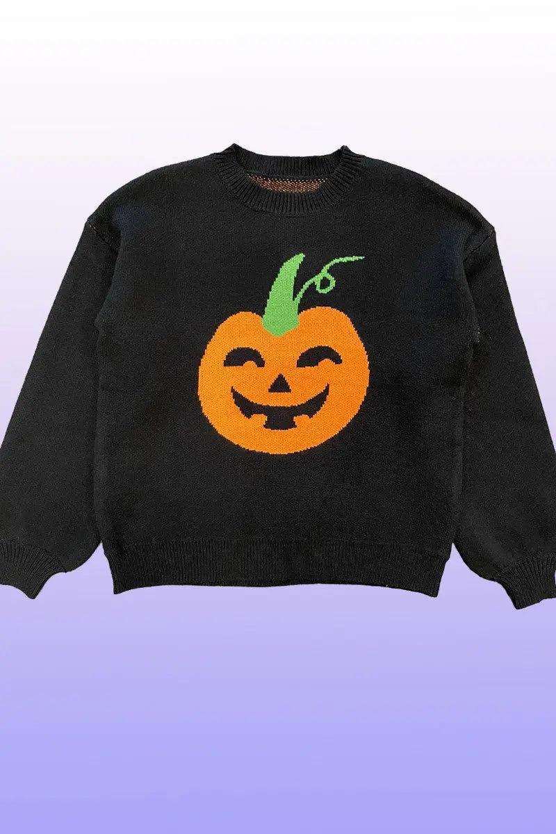 Halloween knit sweaters Miss Sparkling