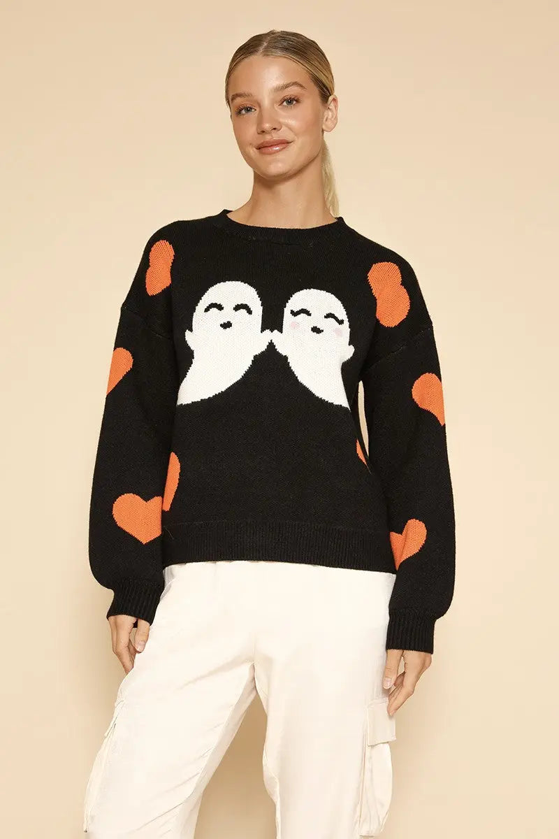 Halloween knit sweaters Miss Sparkling