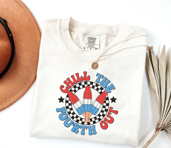 Chill The Fourth Out Comfort Color Tee Coco’s Tee Boutique