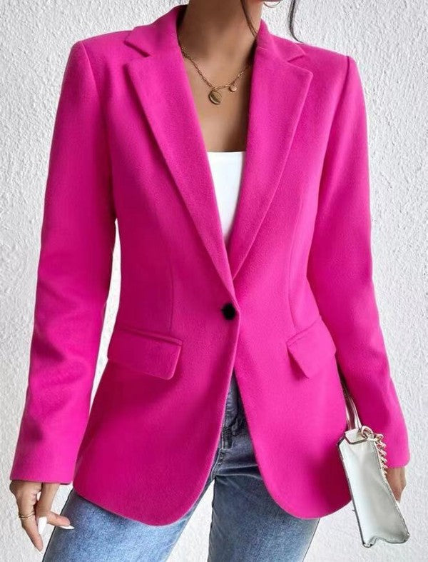 Power Moves Blazer – Hot Pink, Light Pink & Black Coco’s Tee Boutique
