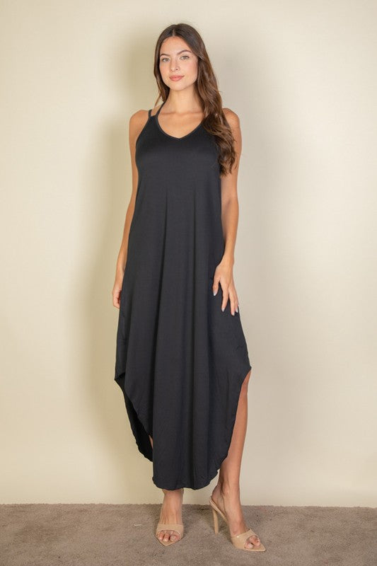 Effortless Elegance Double-Strap Maxi Dress