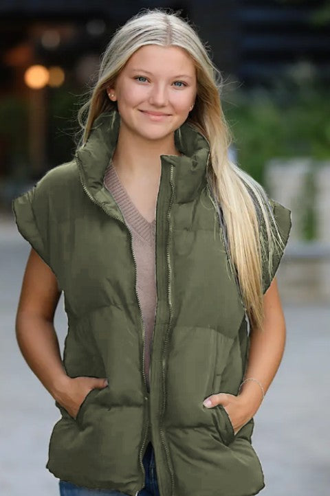 Puffer Vest Miss Sparkling