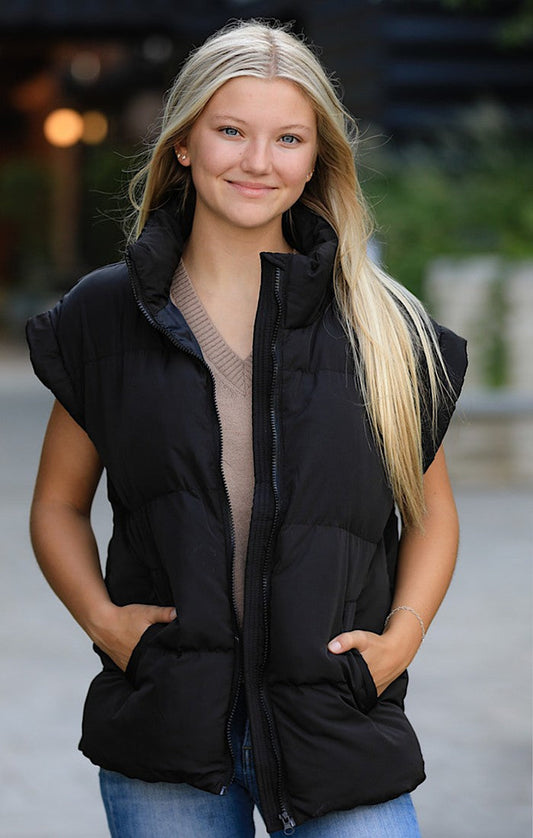 Puffer Vest Miss Sparkling