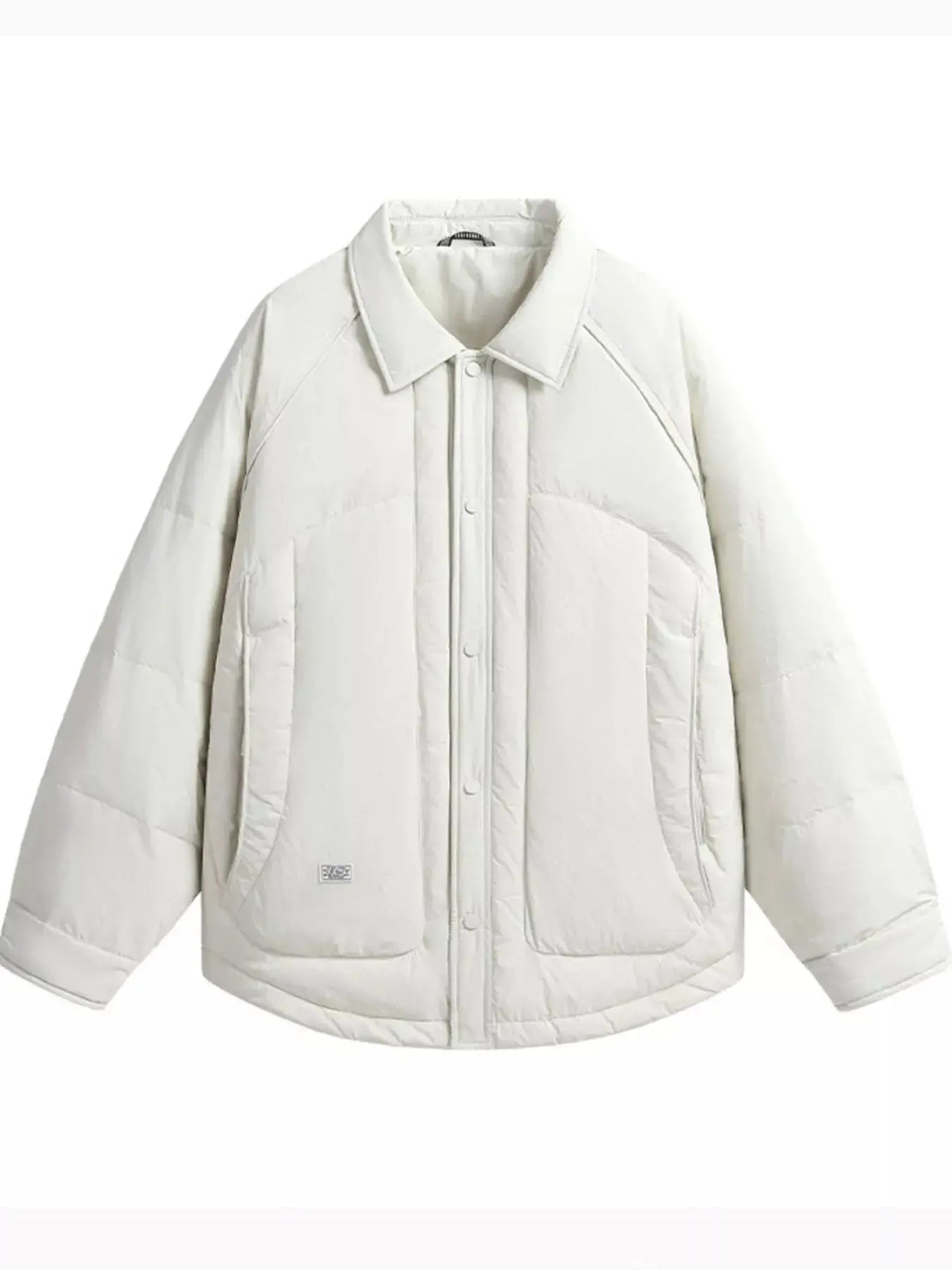 Men’s Plus Size Lightweight Padded Snap-Down Jacket Simply Love