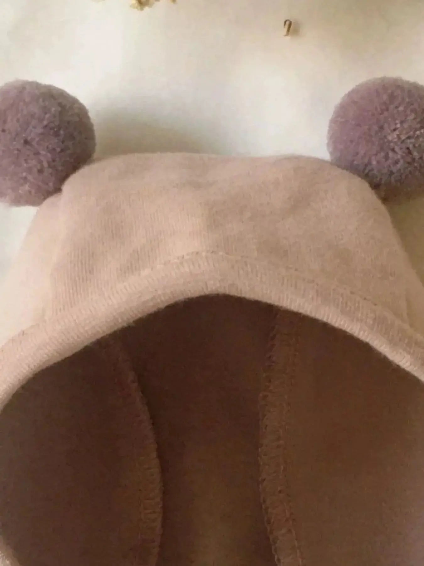 Children's Bear Pom-Pom Hat Simply Love