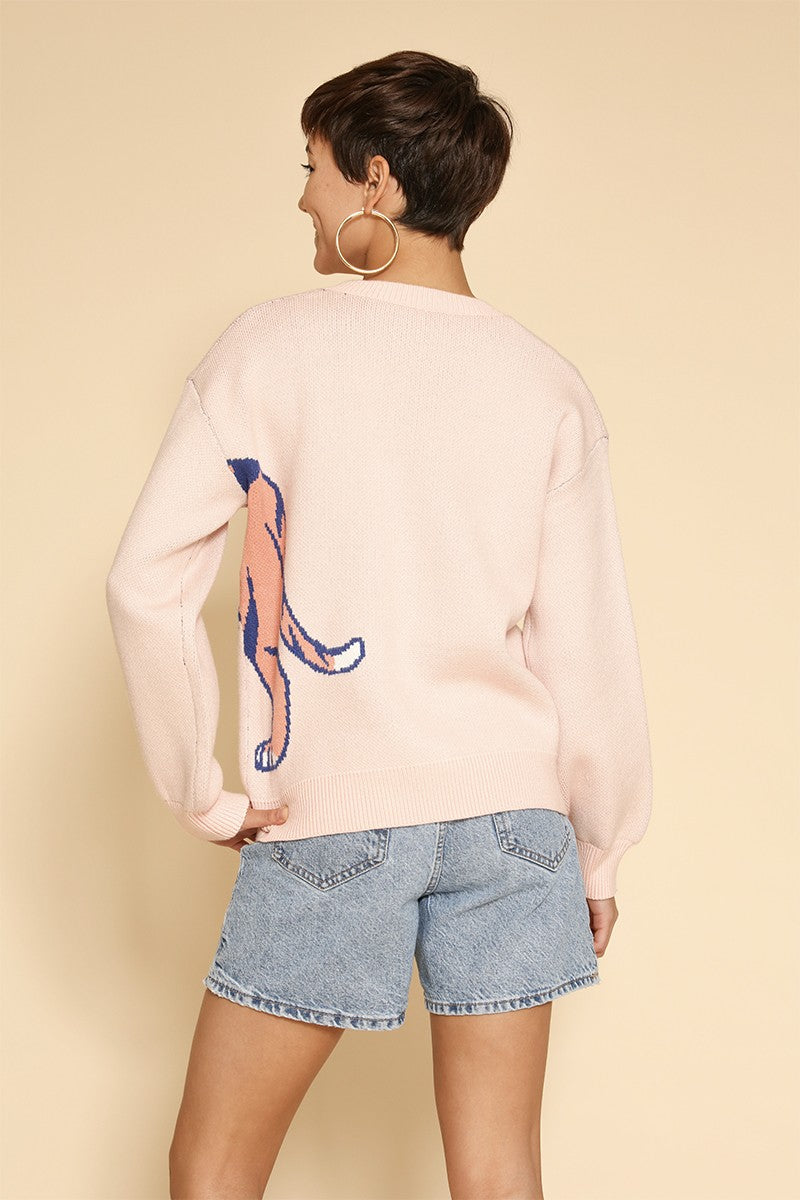 Tiger knit sweater Miss Sparkling