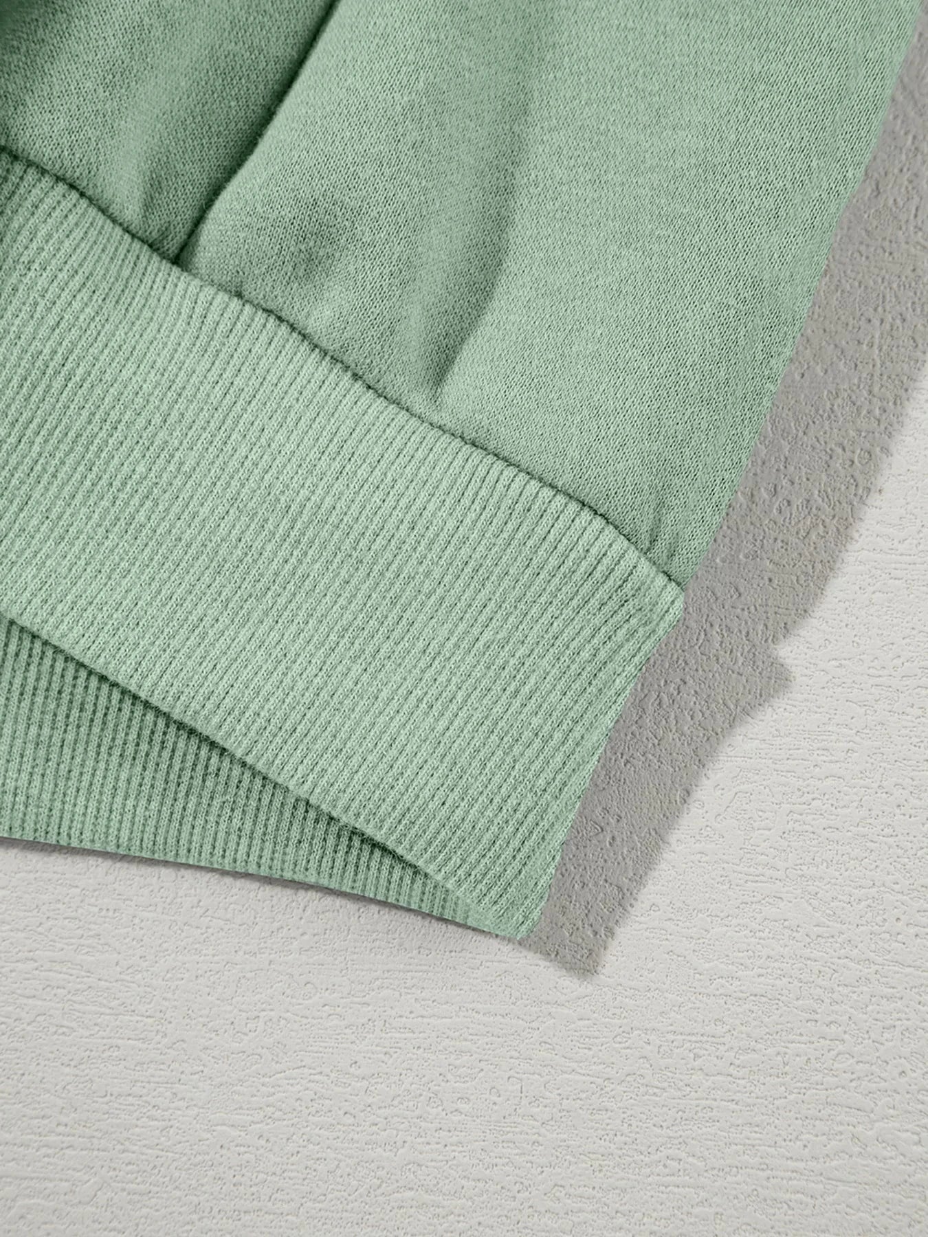 Drop Shoulder Zip Up Jacket and Drawstring Pants Active 2pcs Set Coco’s Tee Boutique