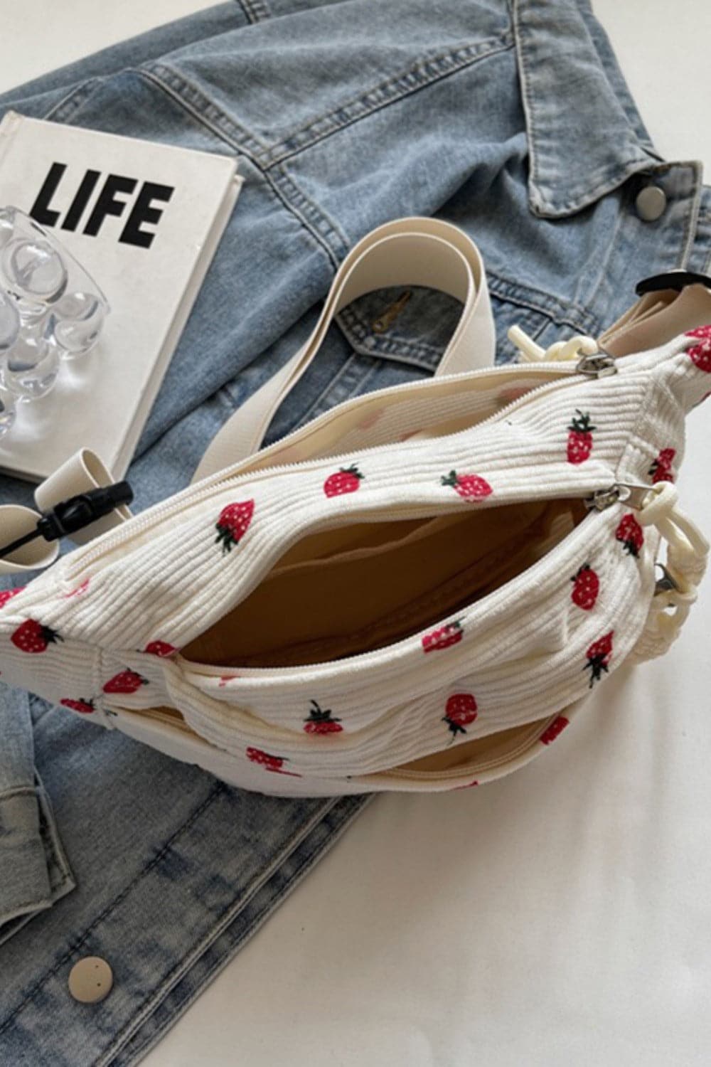 Stylish Printed Sling Bag with Adjustable Straps