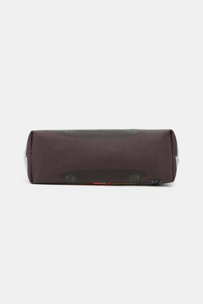 Nicole Lee large eco-leather pouch