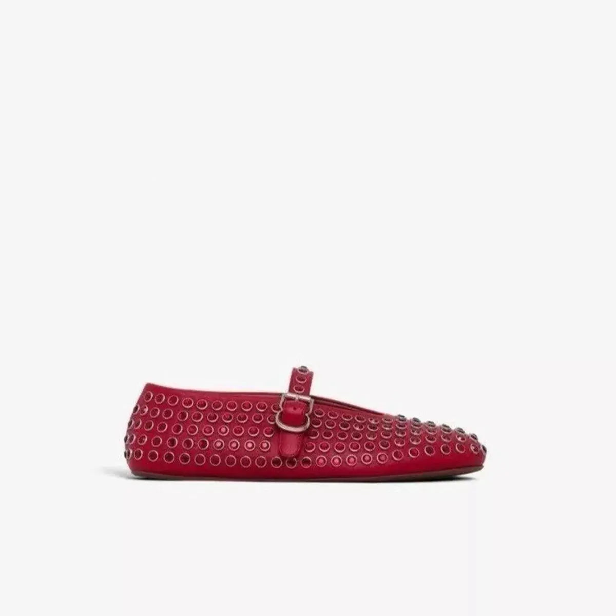 Studded Round Toe Slip-Ons Simply Love