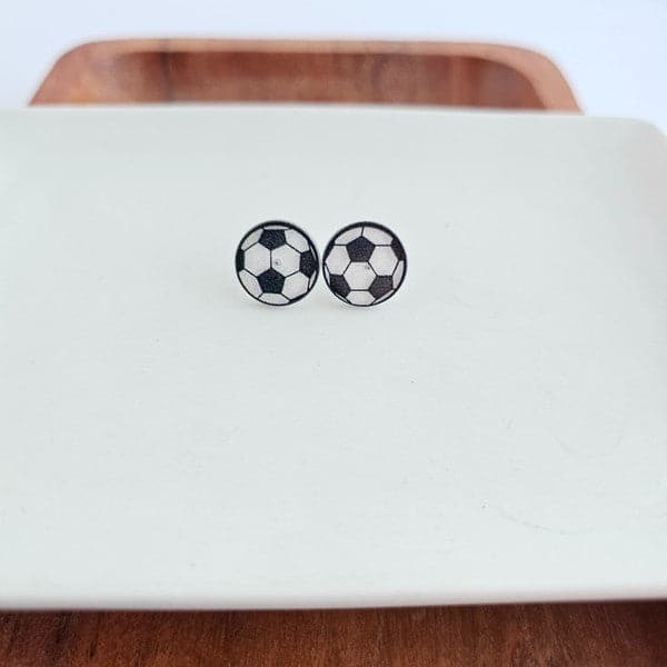 Glitter Soccer Studs.