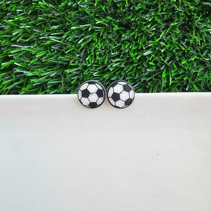 Glitter Soccer Studs.