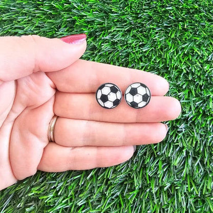 Glitter Soccer Studs.