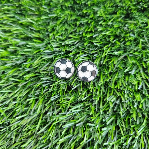 Glitter Soccer Studs.