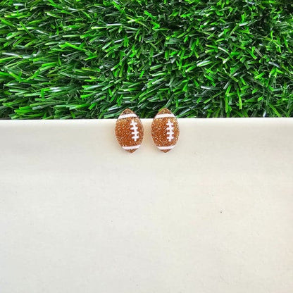 Glitter Football Studs.