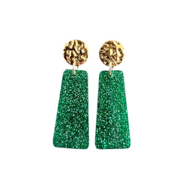 Mia MIni - Green Glitter.