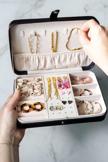 Jewelry Travel Case - Black.