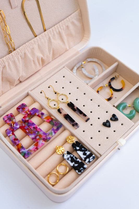 Jewelry Travel Case - Ivory.