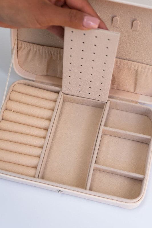 Jewelry Travel Case - Ivory.