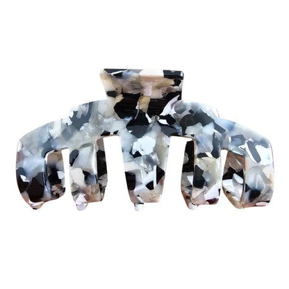 Catherine Hair Claw - Ivory & Slate.