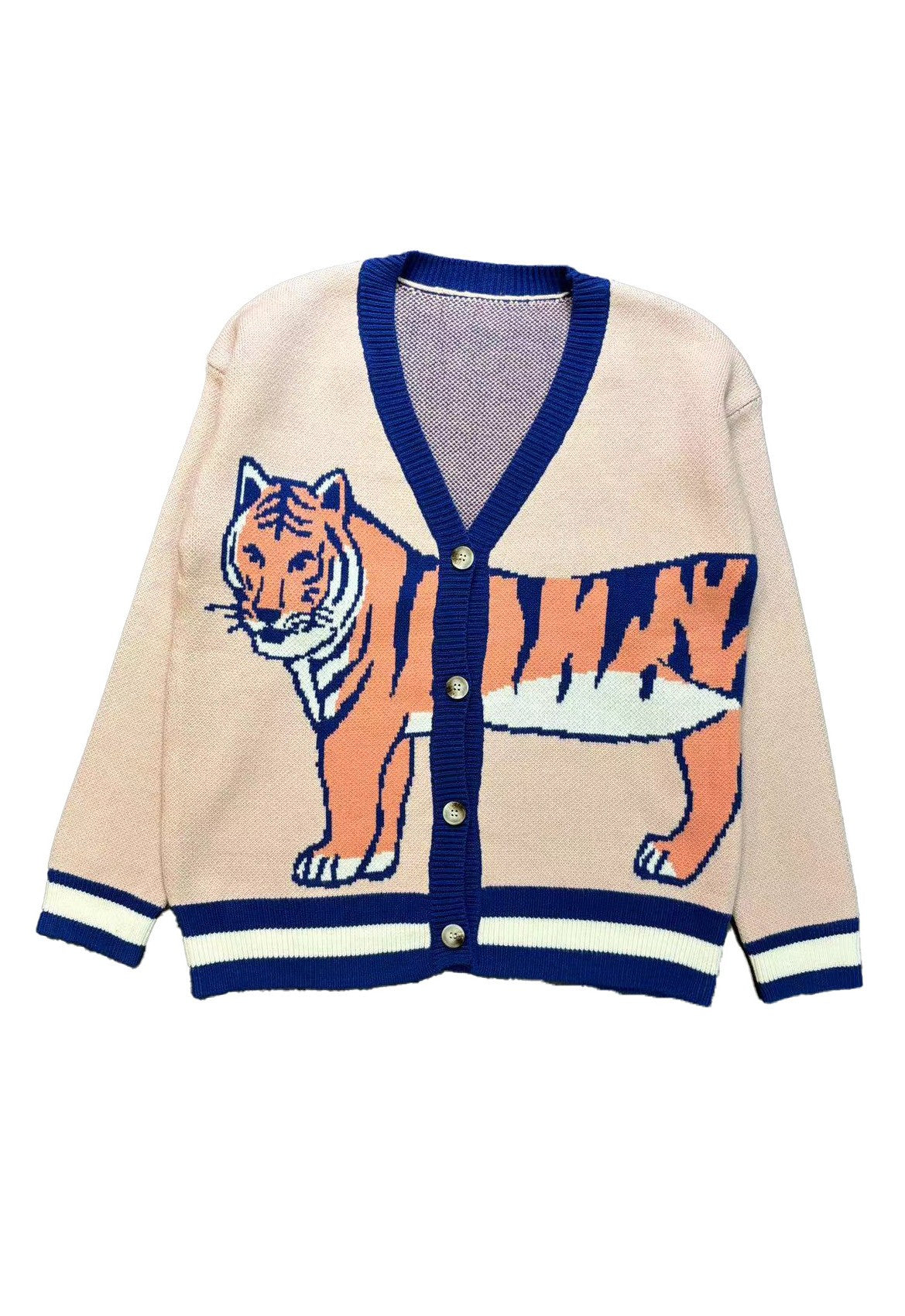 Tiger knit cardigan Miss Sparkling