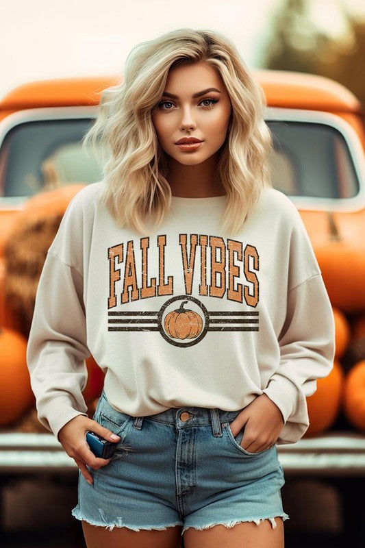 Fall Vibes Graphic Sweatshirt