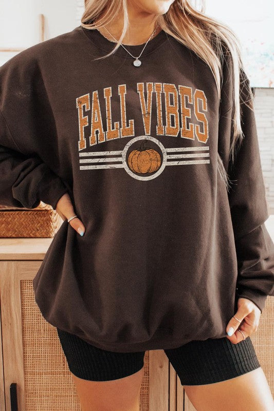 Fall Vibes Graphic Sweatshirt