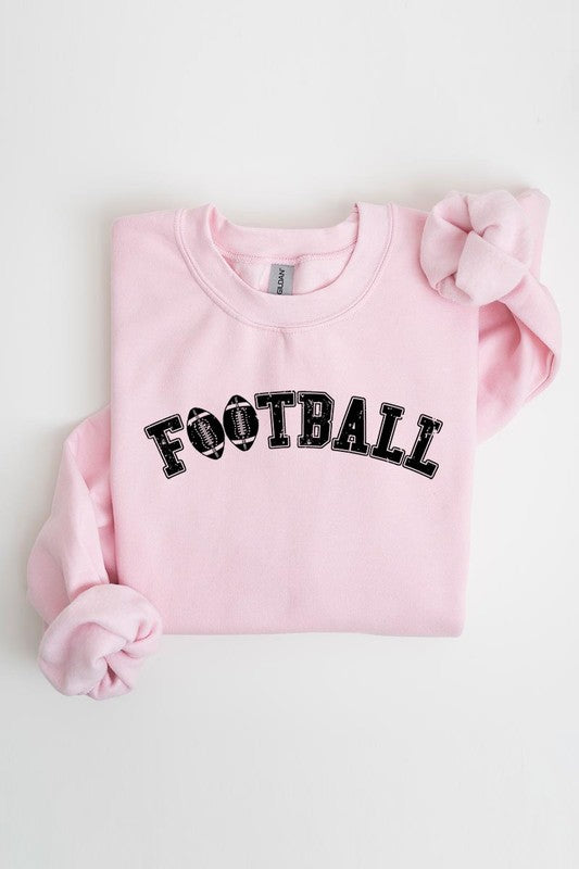 Unisex football-themed fleece sweatshirts for every occasion