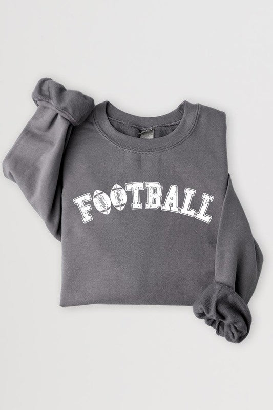 Unisex football fleece sweatshirts