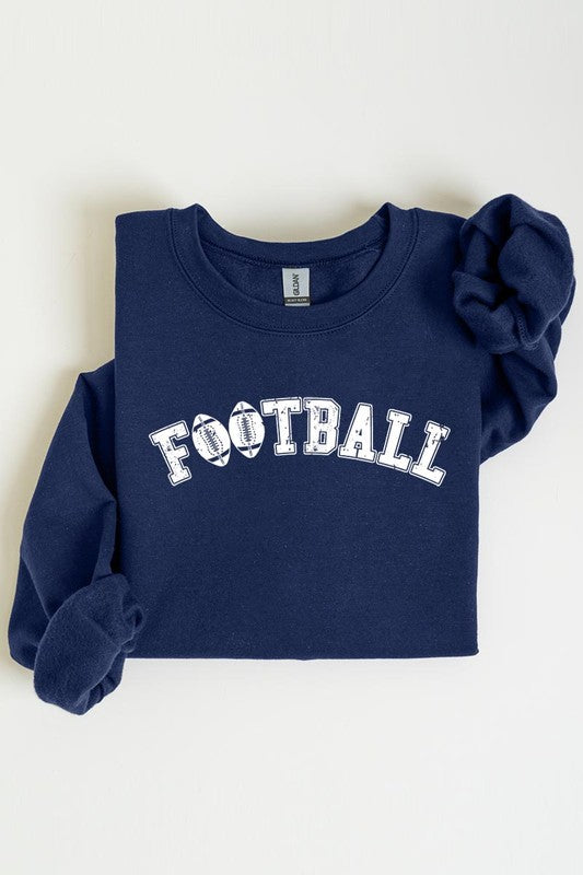 Unisex football fleece sweatshirts