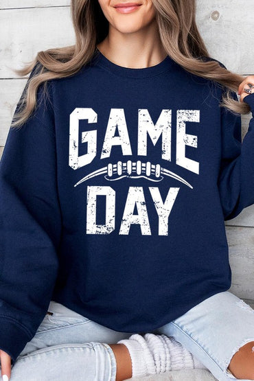 Game day football fleece sweatshirt