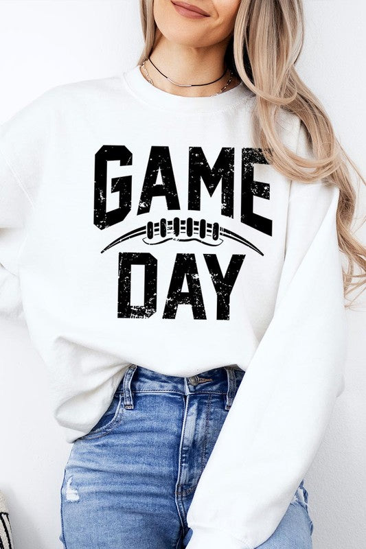 Game day football fleece sweatshirt