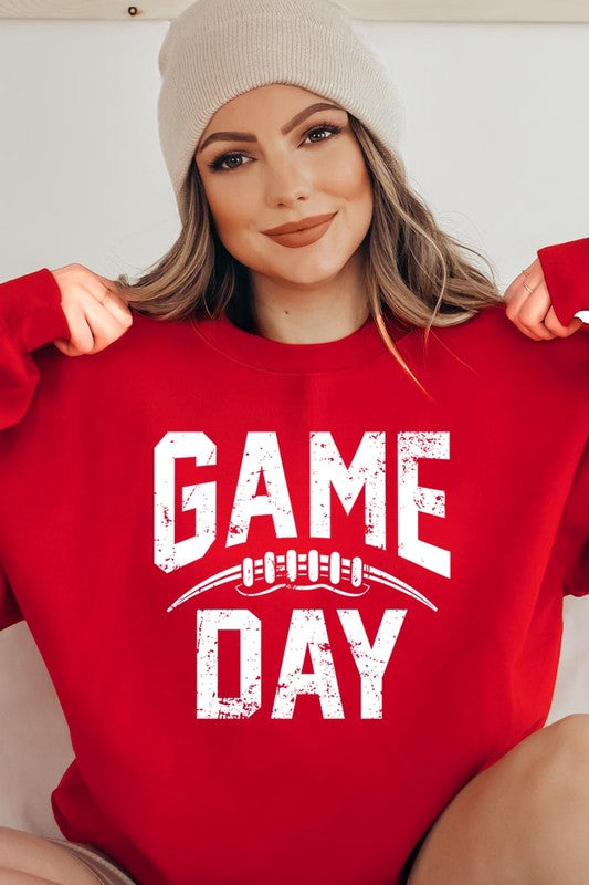 Game day football fleece sweatshirt