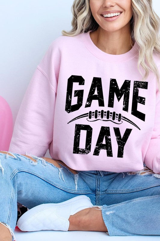 Game day football fleece sweatshirt