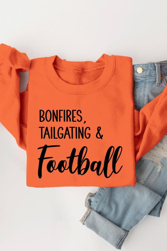 Bonfire football sweatshirts