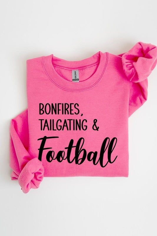 Bonfire football sweatshirts