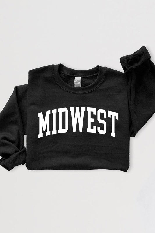 Midwest graphic fleece sweatshirts