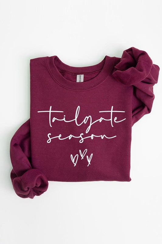 Tailgate ready graphic fleece sweatshirts