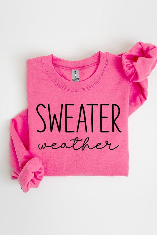 Cozy crew neck sweatshirts for sweater weather