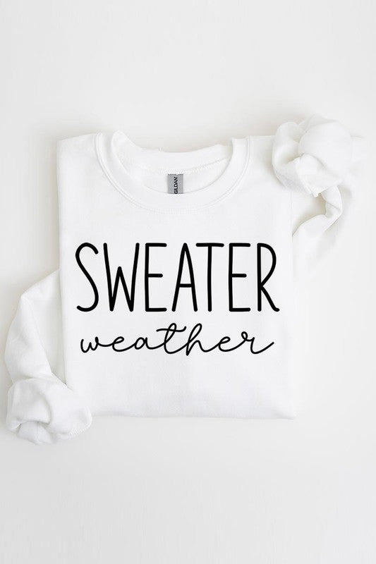 Cozy crew neck sweatshirts for sweater weather