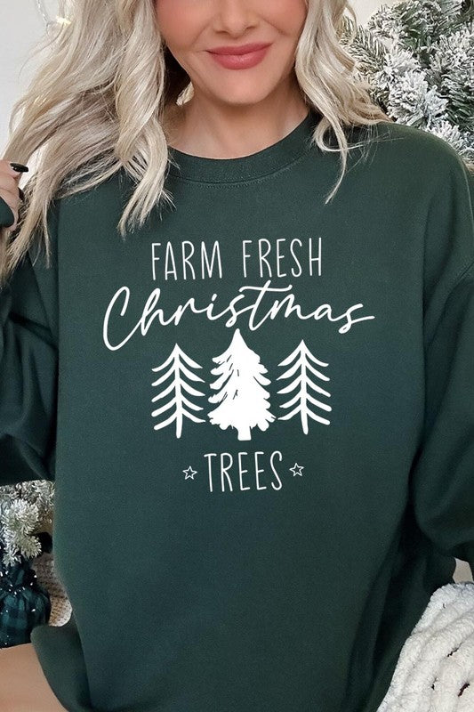 Farm fresh fleece sweatshirts