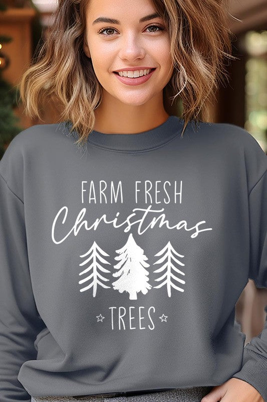 Farm fresh fleece sweatshirts