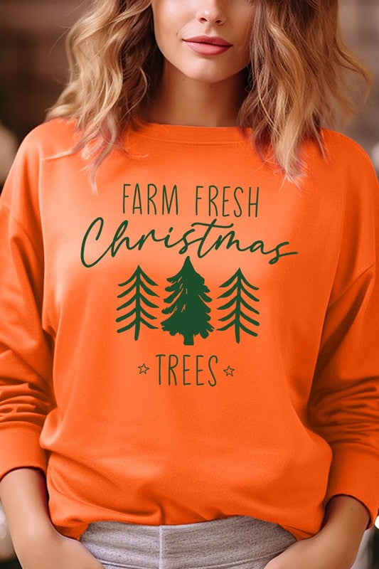 Farm fresh fleece sweatshirts