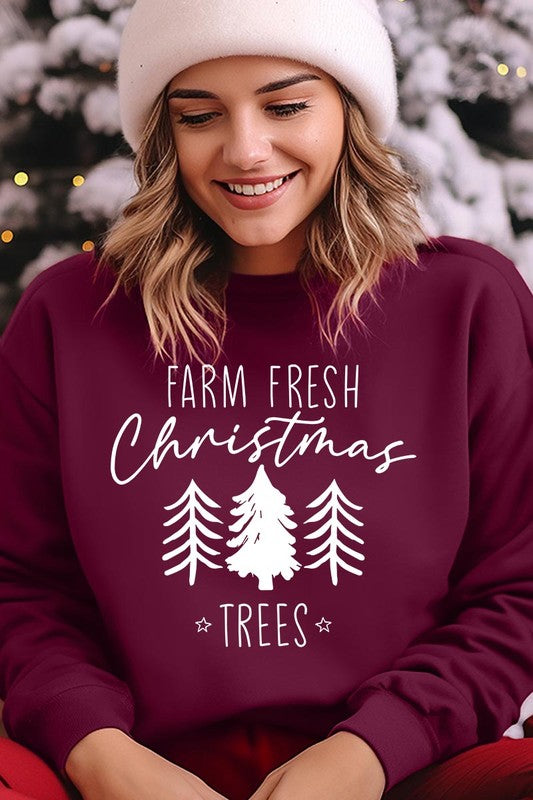 Farm fresh fleece sweatshirts