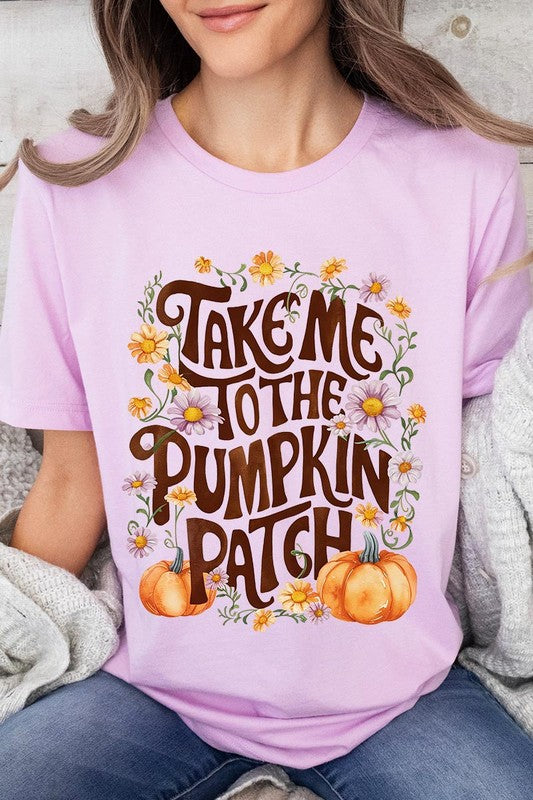 Pumpkin patch graphic tee for all